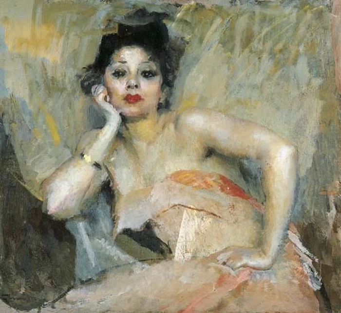 La modella